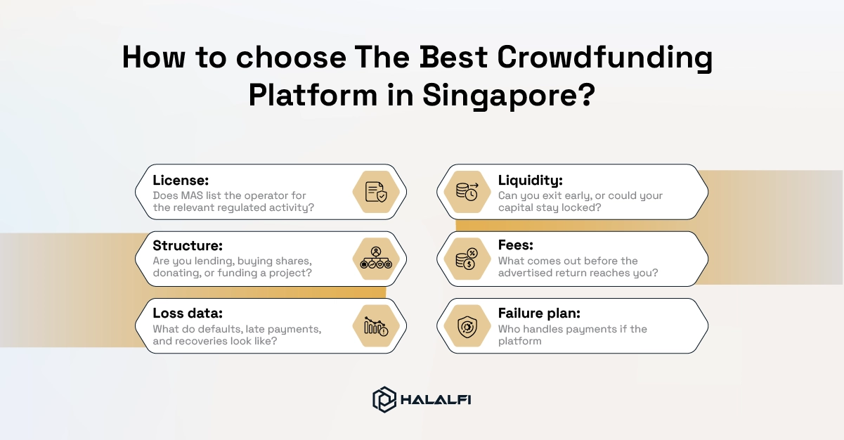 How to choose The Best Crowdfunding Platform in Singapore