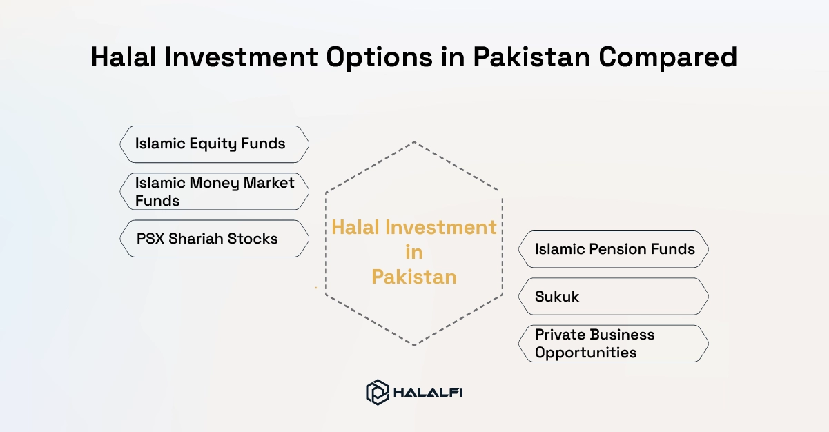 Halal Investment Options in Pakistan Compared