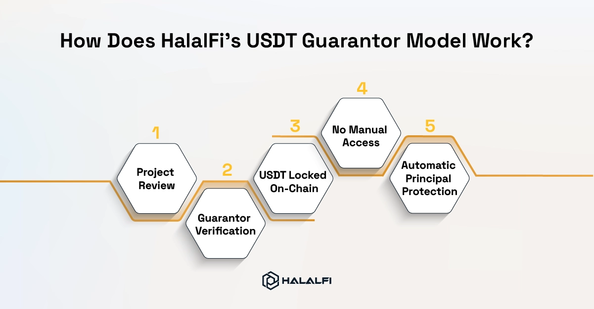 How Does HalalFi’s USDT Guarantor Model Work